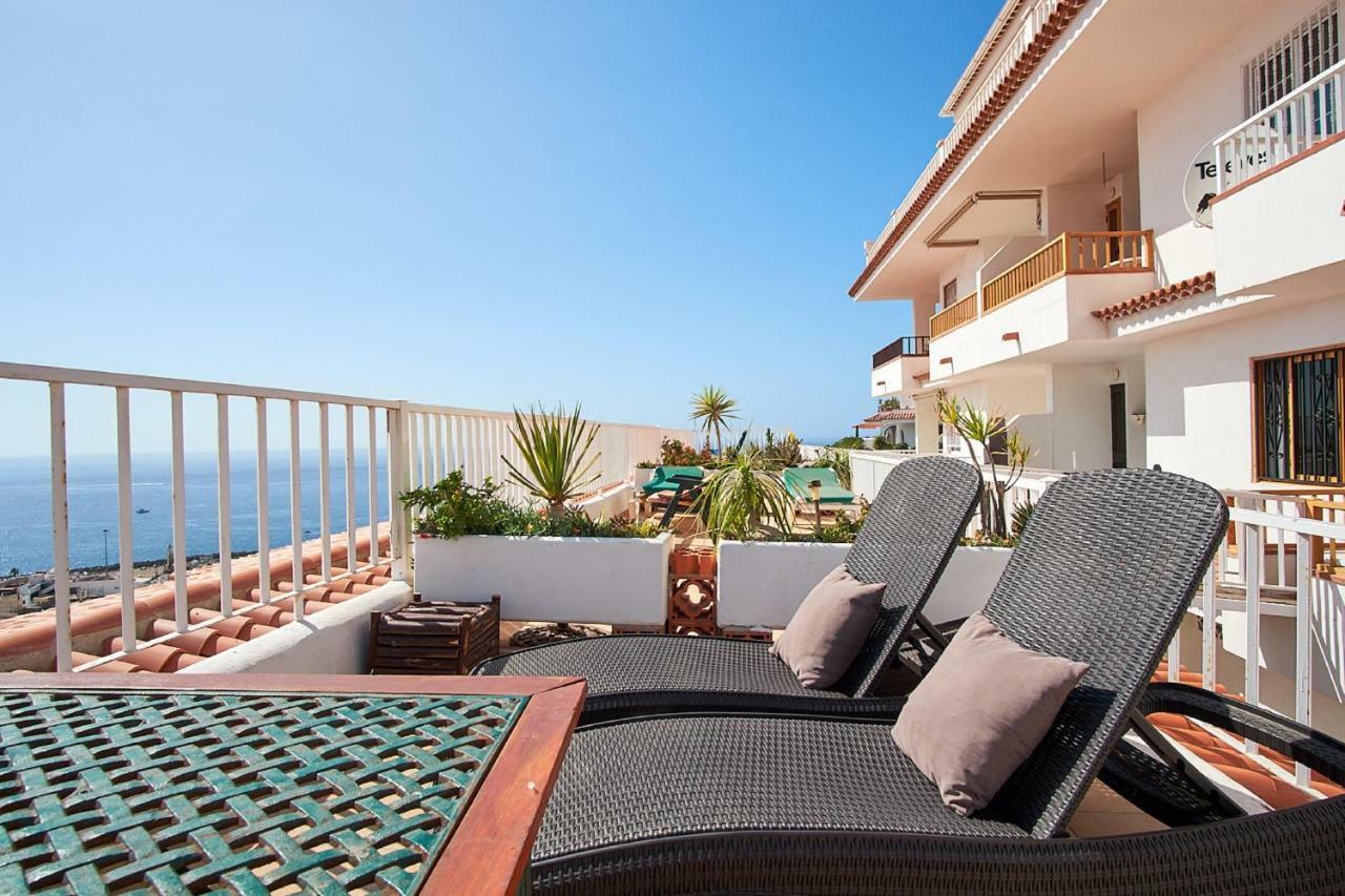 Amazing Sea Views In Cactus Blanco Lägenhet Los Cristianos  Exteriör bild