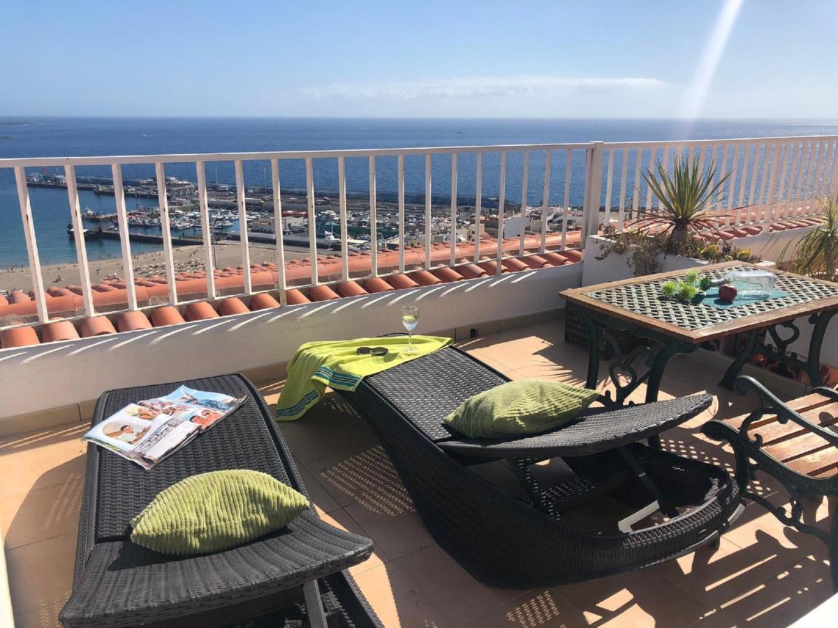 Amazing Sea Views In Cactus Blanco Lägenhet Los Cristianos  Exteriör bild