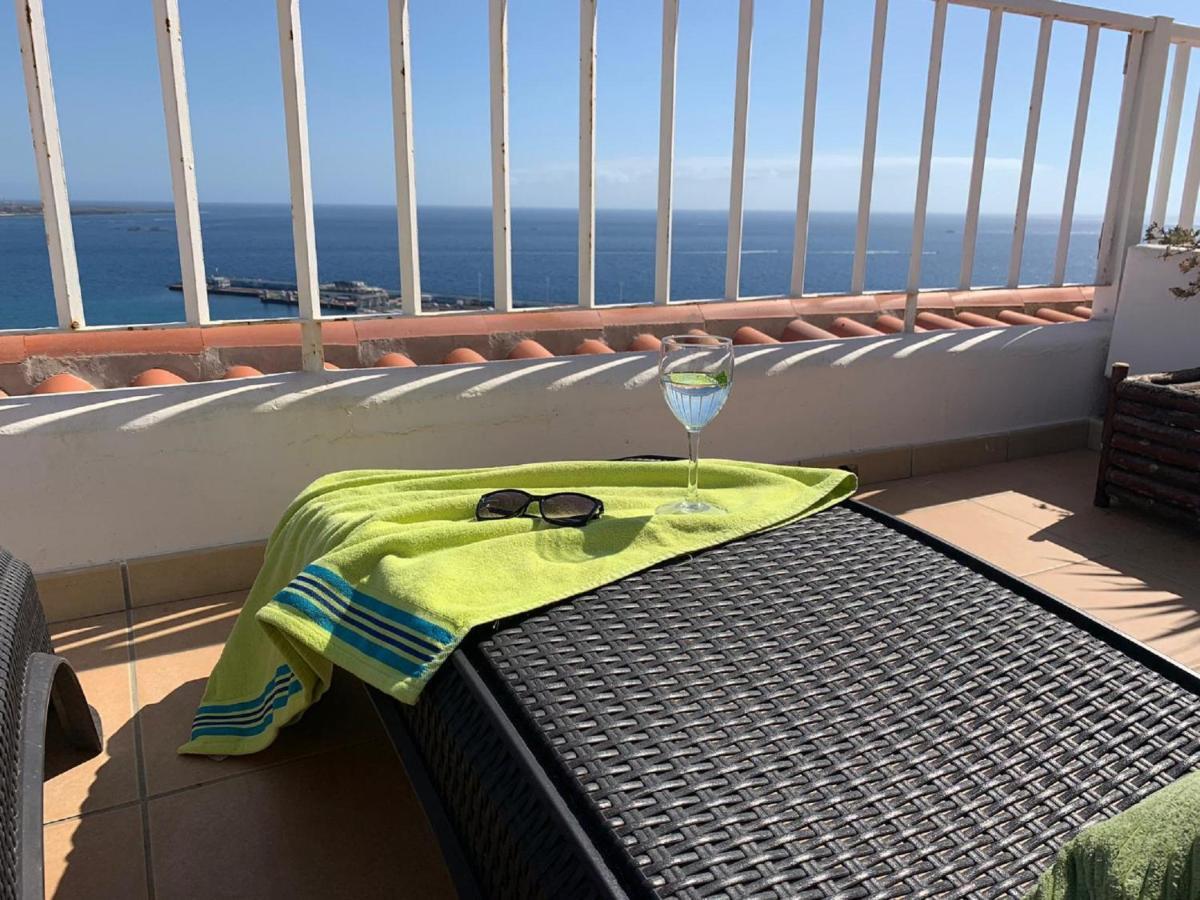 Amazing Sea Views In Cactus Blanco Lägenhet Los Cristianos  Exteriör bild
